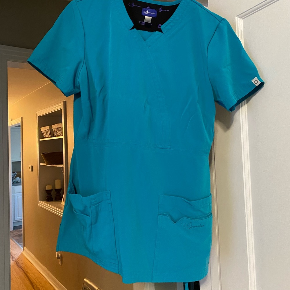 Teal Scrub Set